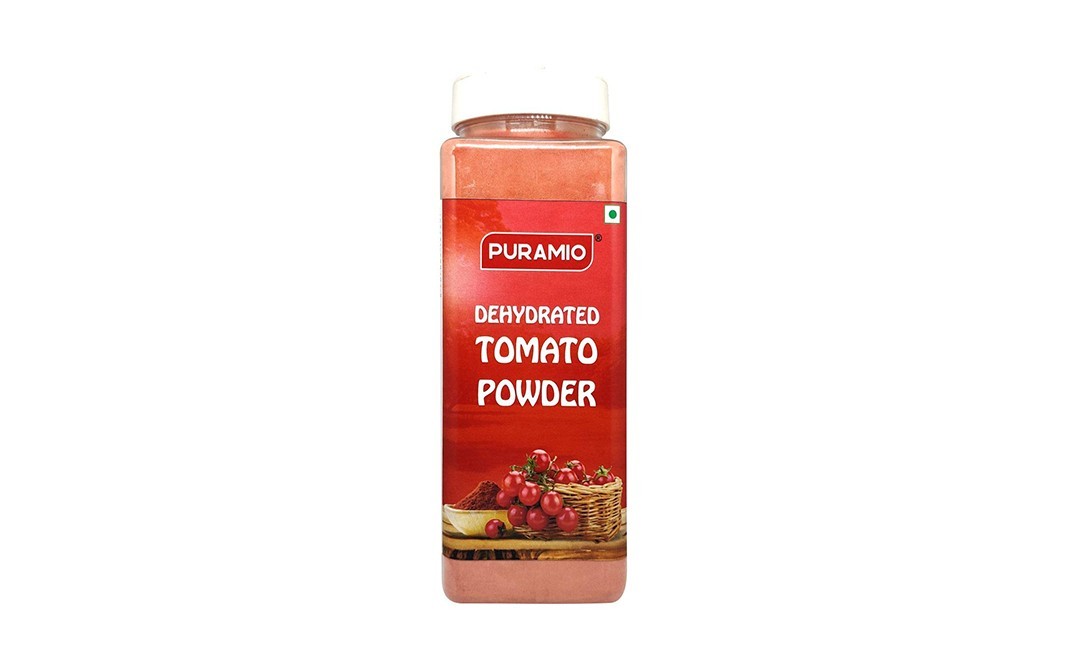 Puramio Dehydrated Tomato Powder    Plastic Bottle  600 grams